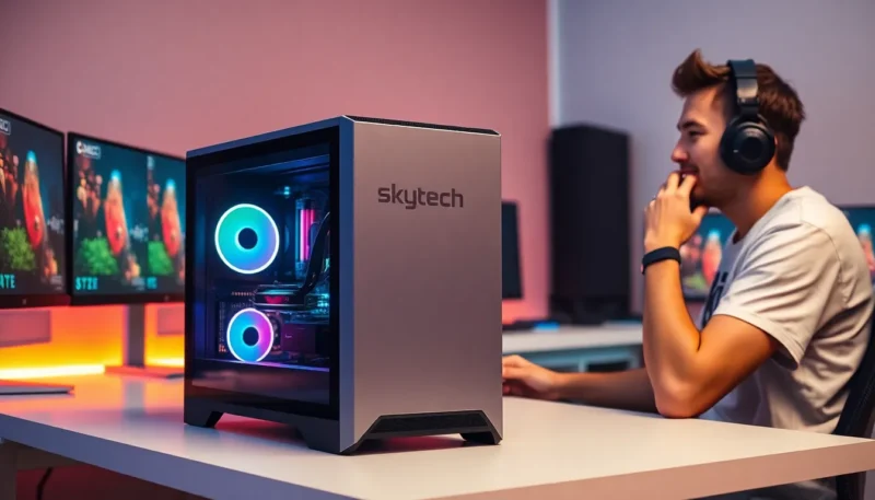 skytech gaming pc