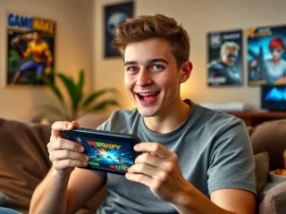 handheld gaming console